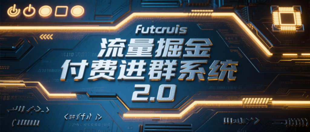 [亲测可用]流量掘金付费进群系统2.0-即用库