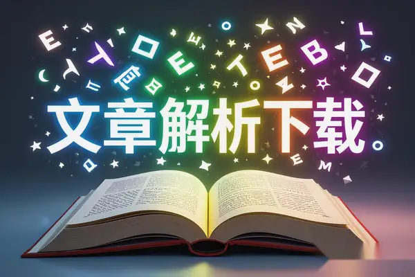 免费在线博客内容解析工具：支持微信公众号、CSDN、简书、掘金等平台，轻松下载文章-即用库