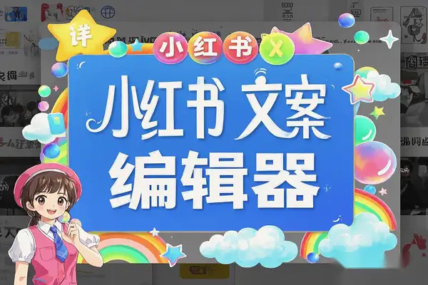 小红书文案编辑器——高效创作，爆款笔记一键生成！-即用库
