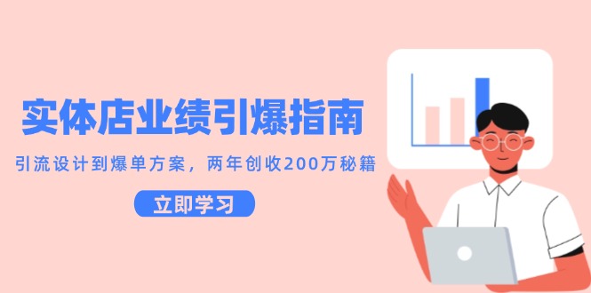 14996实体店业绩引爆指南，引流设计到爆单方案，两年创收200万秘籍-即用库